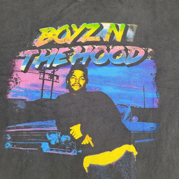 Boyz-N-The-Hood Shirt Womens Medium 18x27 Gray - Picture 4 of 11